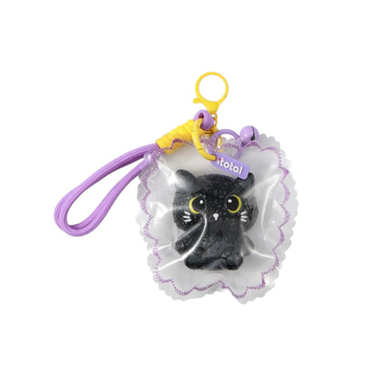 iTotal Portachiavi Ice Cream Black Cat
