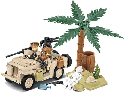 COBI 180 Pcs Kit Costruzioni 2298 - Jeep Willys MB SAS