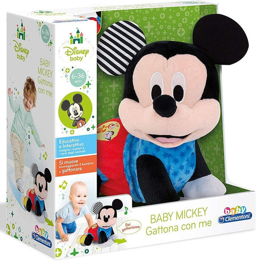 Baby Mickey Gattona Con Me CLEMENTONI 