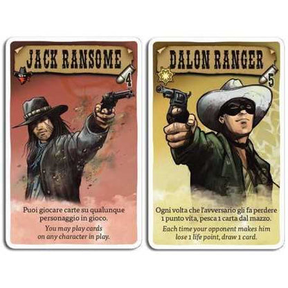 BANG! bang THE DUEL DaVinci Games GIOCO DI CARTE indipendente ETA\' 8+ cowboys UNO CONTRO UNO