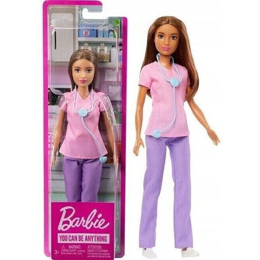 Barbie Carriere Bambola Infermiera con Accessori