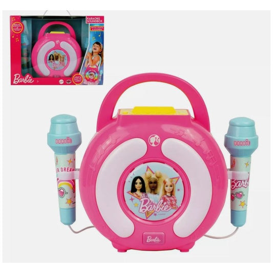 Barbie Karaoke Sound Box Con 2 Microfoni Brb202346