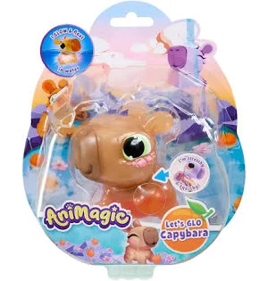 Animagic Let's Glo Capybara Electronic Pet Luminoso