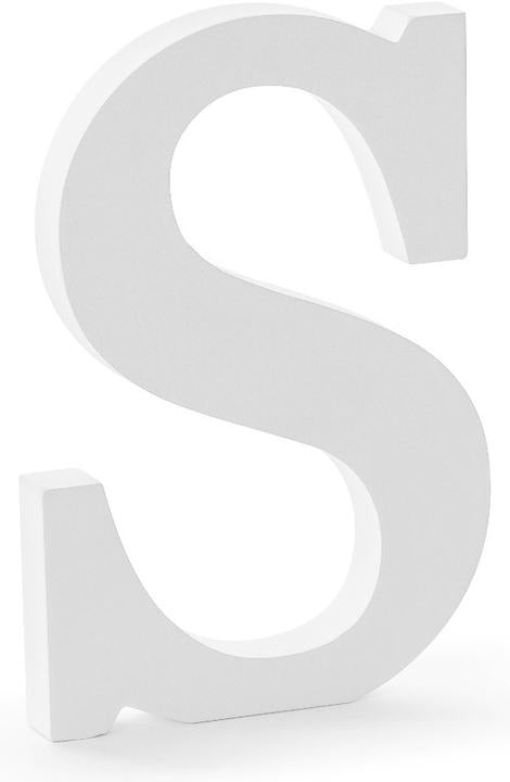 Holzbuchstabe S - Lettera In Legno