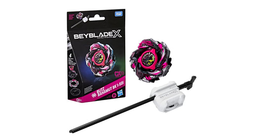 Beyblade X Starter Pack Blitz Bahamut BK 1-50I Hasbro - trottola Beyblade X
