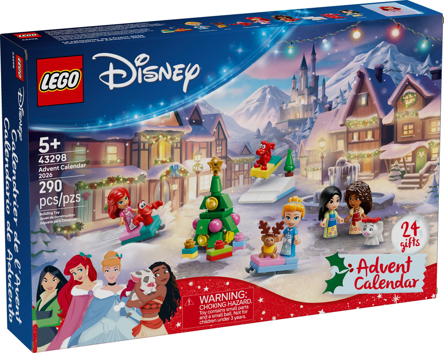 LEGO 43298 Calendario dell’Avvento 2026 LEGO Disney Princess