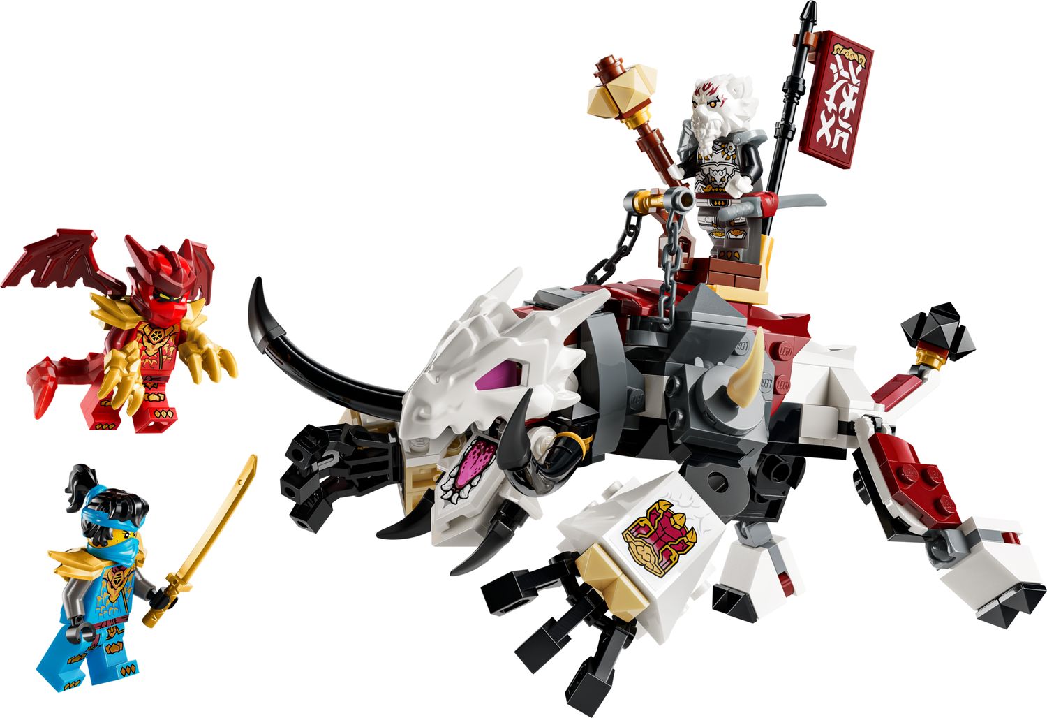 LEGO 71863 Zilvar e Grimtak la Bestia Drago