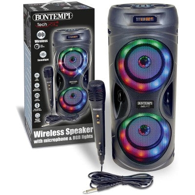Bontempi Amplificatore Wireless Karaoke Con Microfono Dinamico Ef