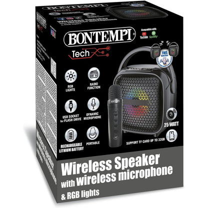 BONTEMPI Cassa Wireless Con Microfono