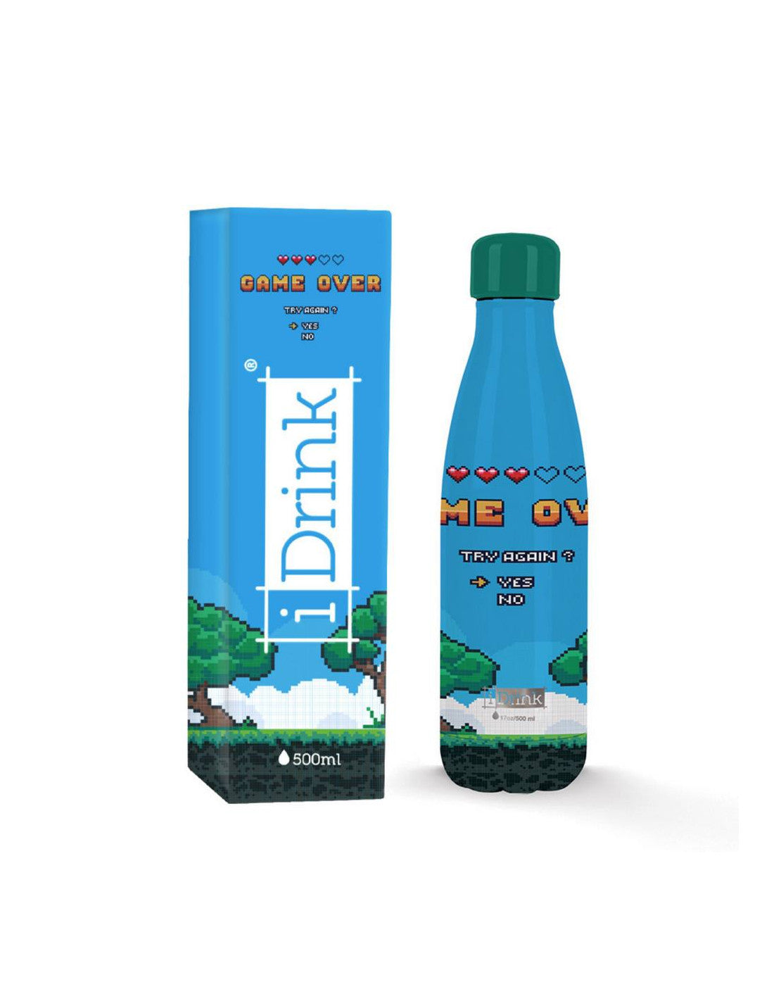 I TOTAL Borraccia Termica 500 Ml Game