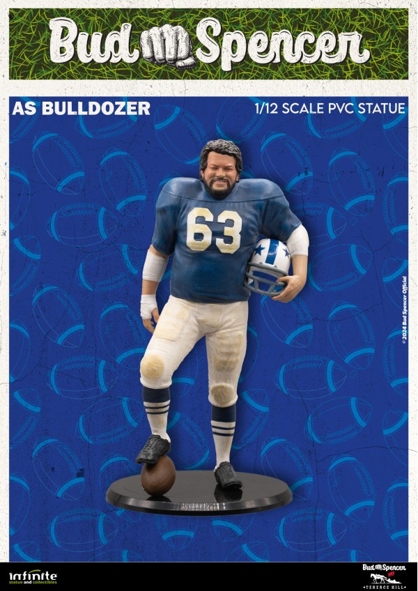 Bud Spencer Bulldozer Statua PVC 1:12 16 cm