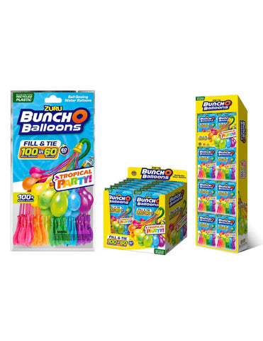 Bunch O Balloons -Tropical Party bombe acqua 100 pallncini ZURU 