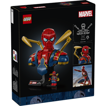 Lego 76326 Busto Di Iron Spider-Man
