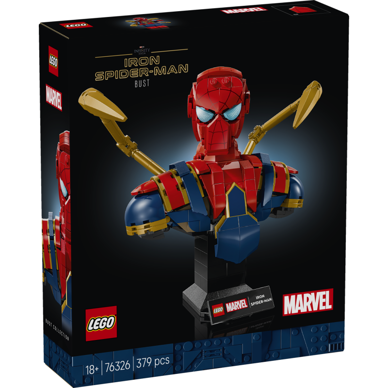 Lego 76326 Busto Di Iron Spider-Man