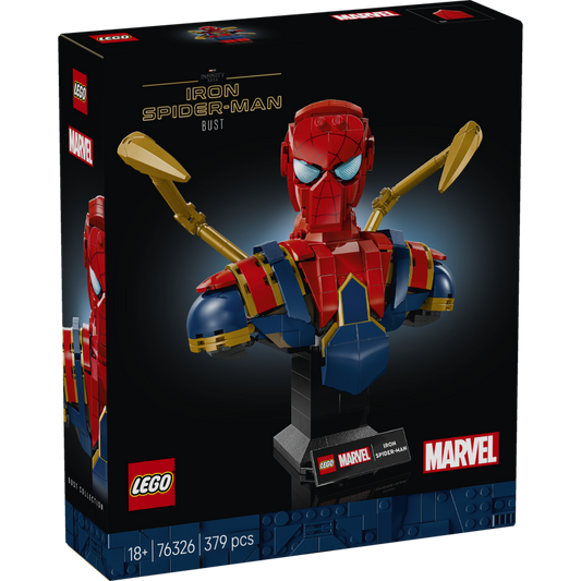 Lego 76326 Busto Di Iron Spider-Man