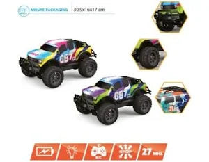 HT Italia Auto Radiocomandata Lampo Off Road Hot Night Light Con Luce