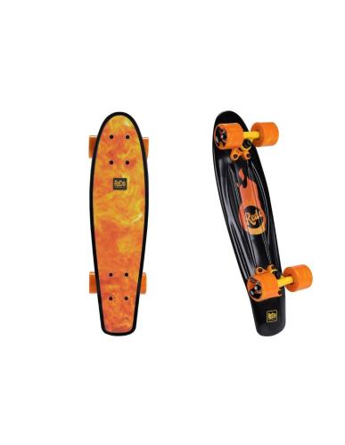New Skateboard Jakks Pacific 508594 REDO Poli Cruiser Fire Arancio e Nero