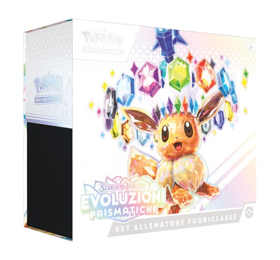 Game Vision Carte Pokémon Set Allenatore Fuoriclasse Evoluzioni Prismatiche