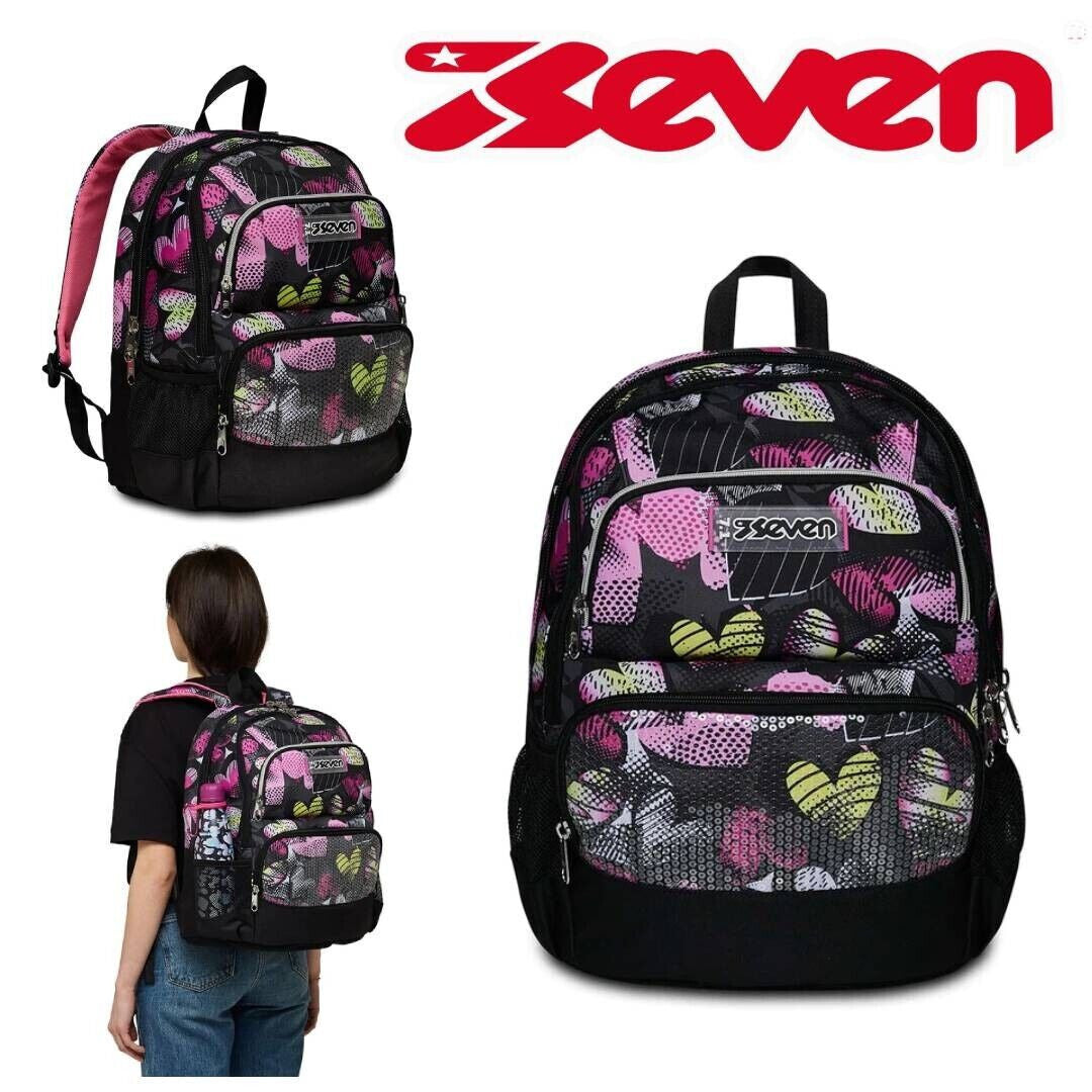 Seven Zaino Advanced Pockets Kiddie Crush