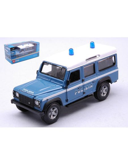 Bburago Land Rover Defender Polizia 1:32