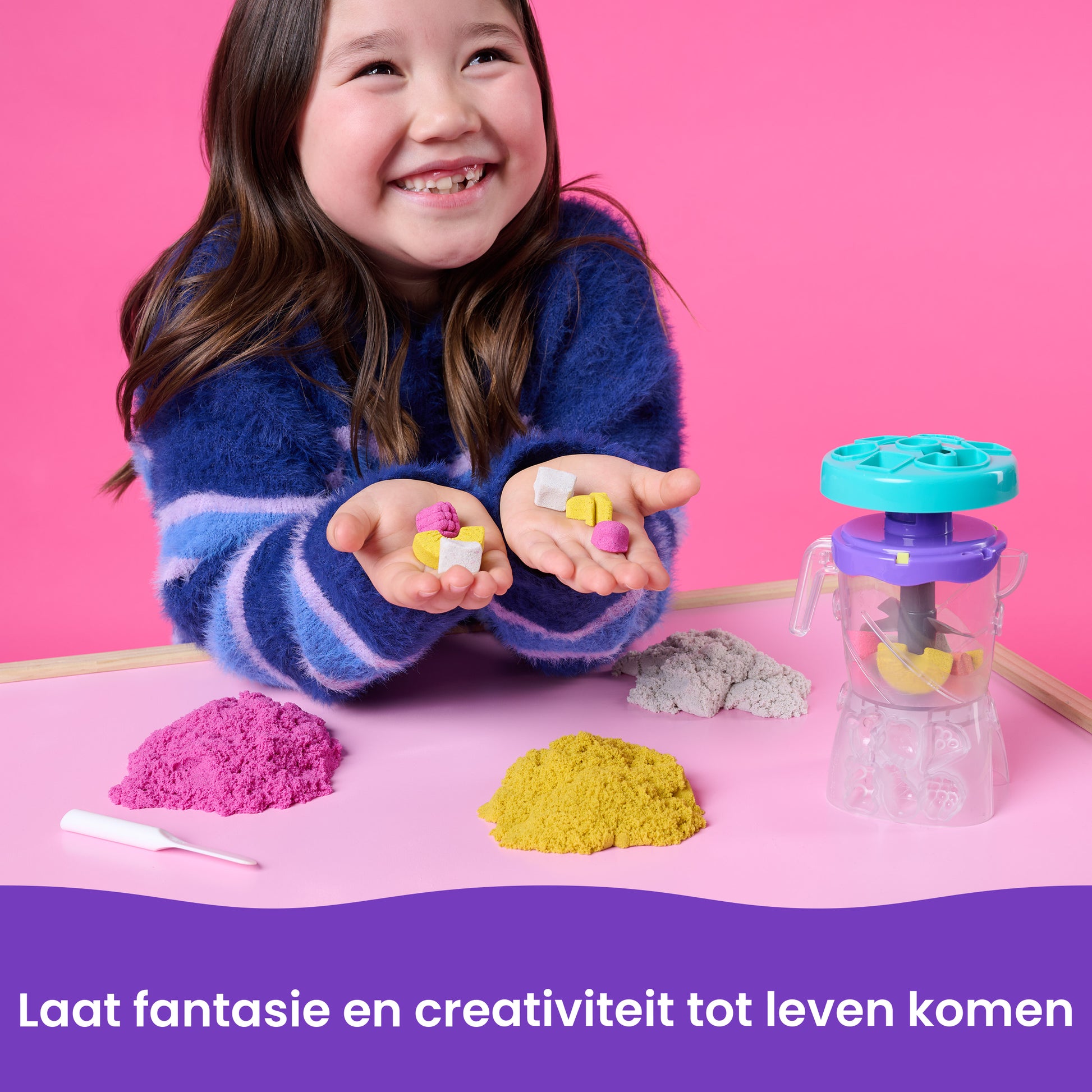 Spin Master Kinetic Sand Set Frullati Golosi Multicolore