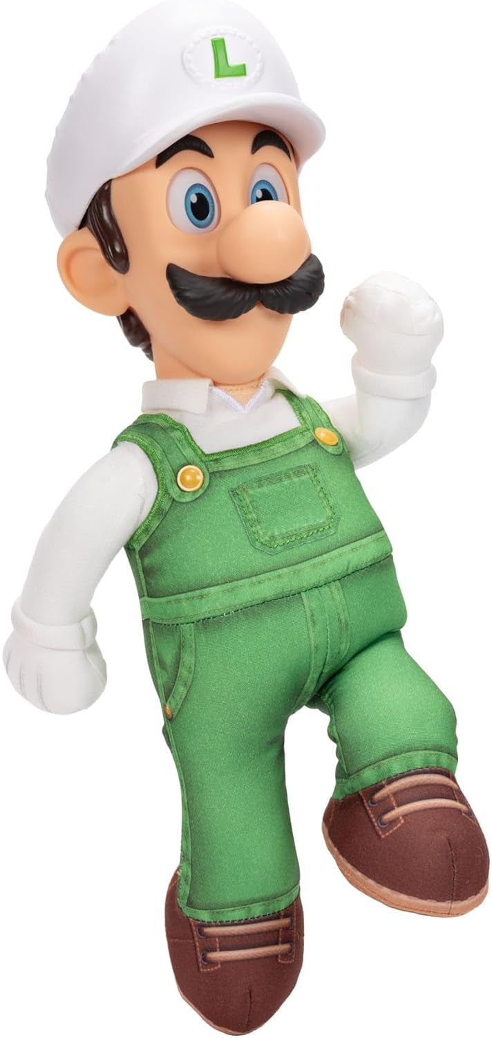 JAKKS Pacific Super Mario Galaxy Movie Luigi Felpato Multicolore