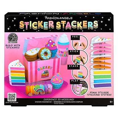 Fashion Angels Bakery Sweets Sticker Stackers 3D STEAM Kit
