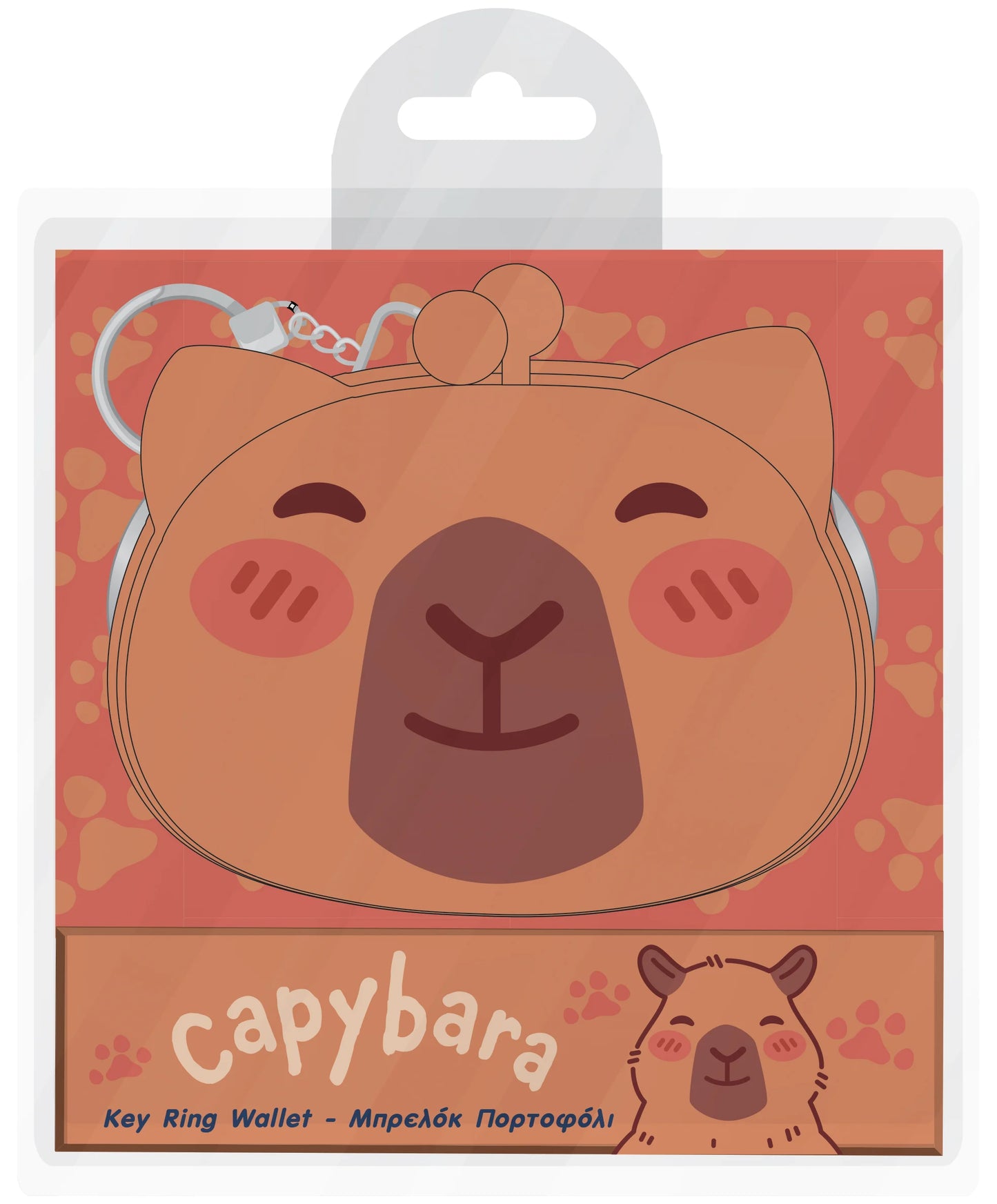 ITOTAL Kawaii Ice Cream Capybara Portachiavi