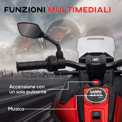 Moto elettrica Honda NC750X 12v. Col. Rossa Art. Gv7049
