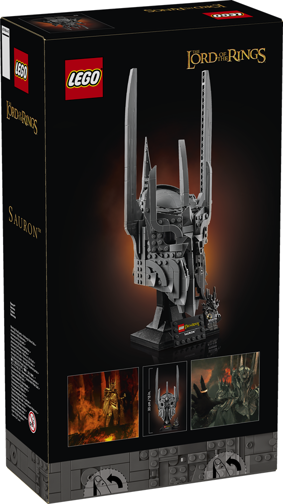 LEGO ICONS IL SIGNORE DEGLI ANELLI: ELMO DI SAURON 11373
