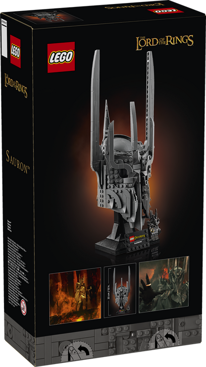 LEGO ICONS IL SIGNORE DEGLI ANELLI: ELMO DI SAURON 11373