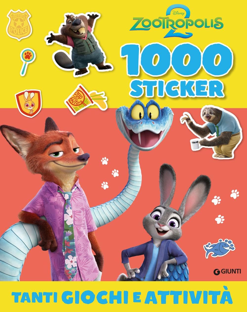 Walt Disney Zootropolis 2. 1000 Stickers. Giochi E Attività