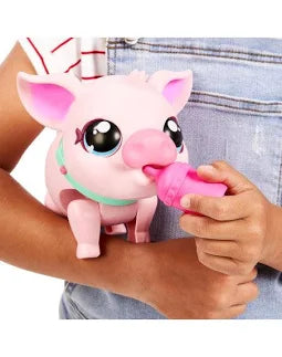 Rocco Giocattoli Piggly My Walking Pig 16cm Little Live Pets