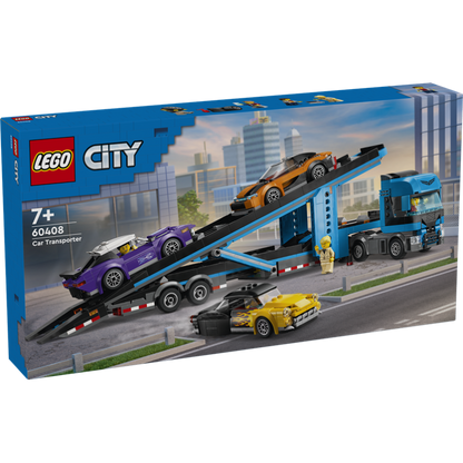 Camion trasportatore con auto sportive - Lego City 60408
