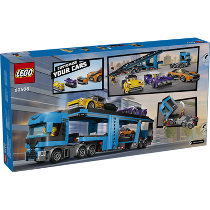 Camion trasportatore con auto sportive - Lego City 60408