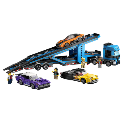 Camion trasportatore con auto sportive - Lego City 60408