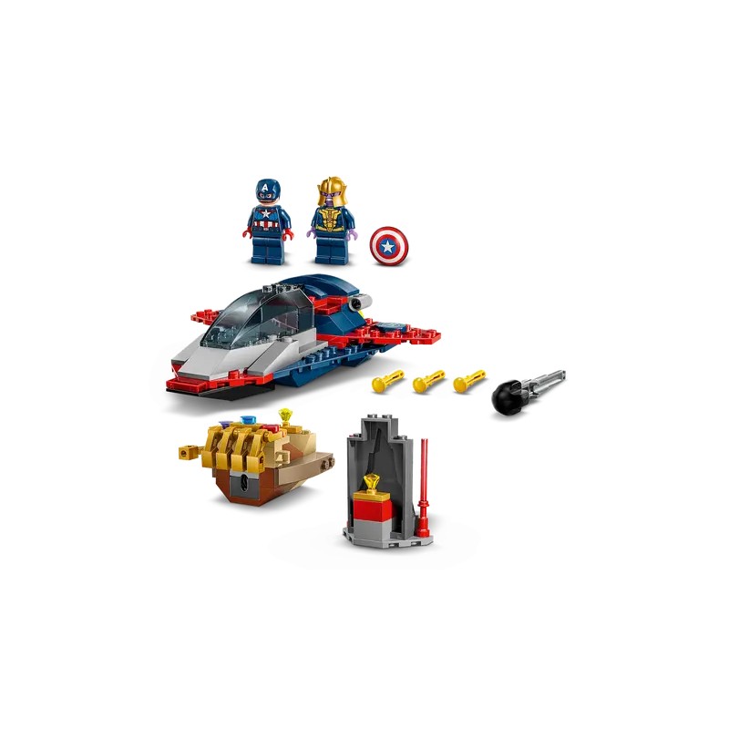 Captain America contro Thanos - Lego Marvel 76319