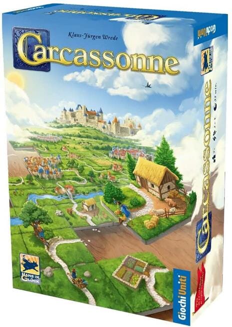 Carcassonne Base. Gioco da tavolo GIOCHI UNITI toysvaldichiana.it 