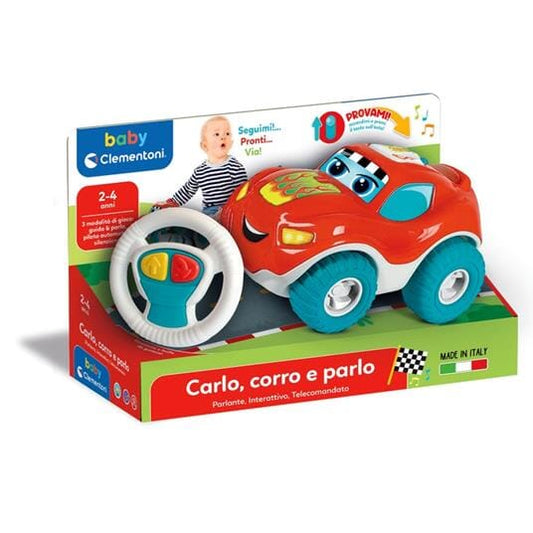 Carlo, Corro E Parlo Radiocomando per piccoli CLEMENTONI 