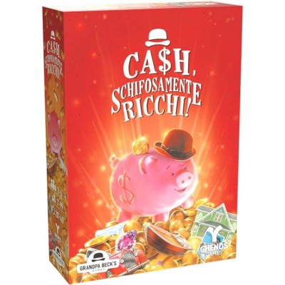 CASH schifosamente ricchi GIOCO DA TAVOLO ghenos games IN ITALIANO età 7+