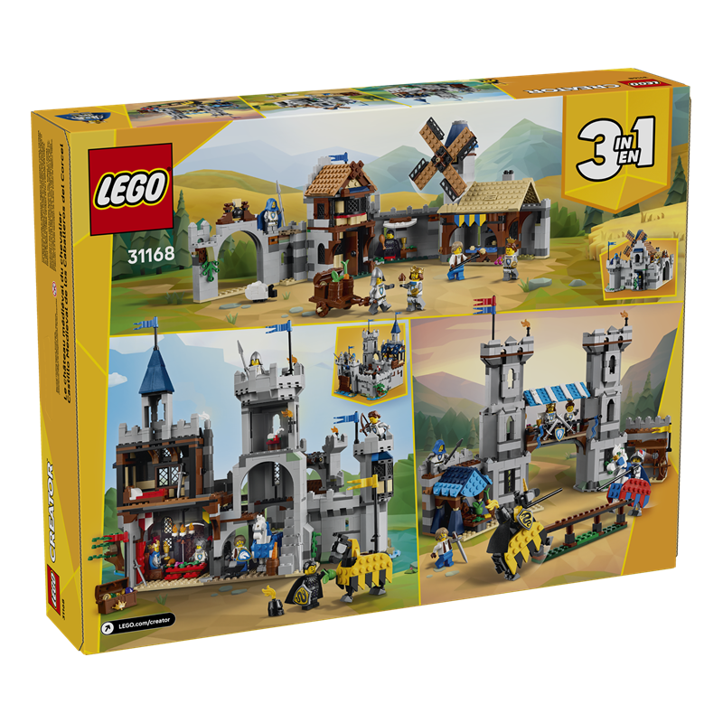 Castello del cavaliere medievale - Lego Creator 31168