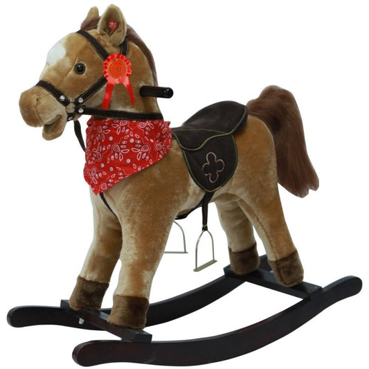 Cavallo a dondolo Sport-One Rodeo marrone chiaro