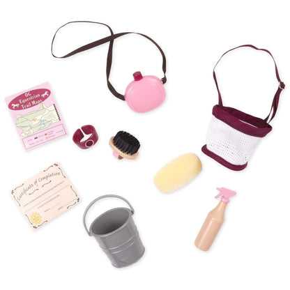 Og dolls  Our Generation  Cavallo Morgan Grande Beige Con Accessori