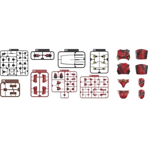 Blokees Marvel Deadpool And Wolverine Champion Class 04 Model Kit