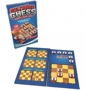 ThinkFun - Solitaire Chess, Puzzle Game