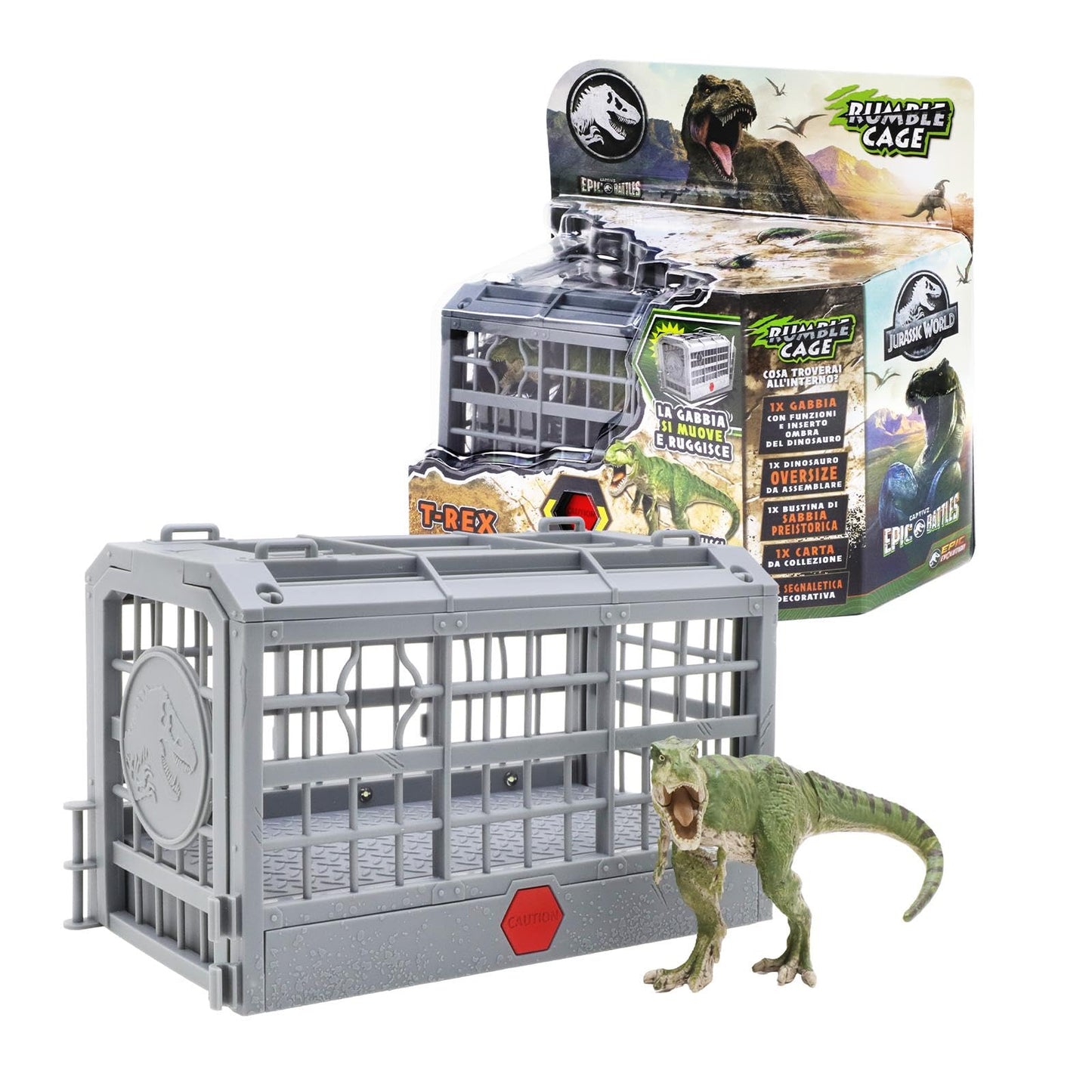 Rocco Giocattoli JW Epic Battles Rebirth Rumble Cage Jurassic World