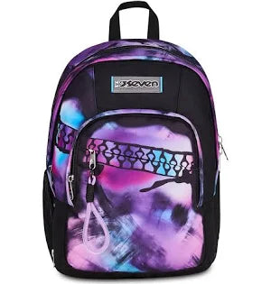Seven Zaino Scuola Dual Detach Pink Fusion 32L
