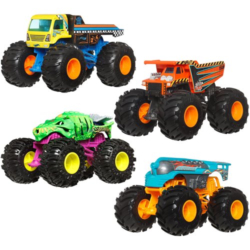 Hot Wheels Monster Trucks 1:24 Scale Vehicle 2026 Mix 1 veicolo