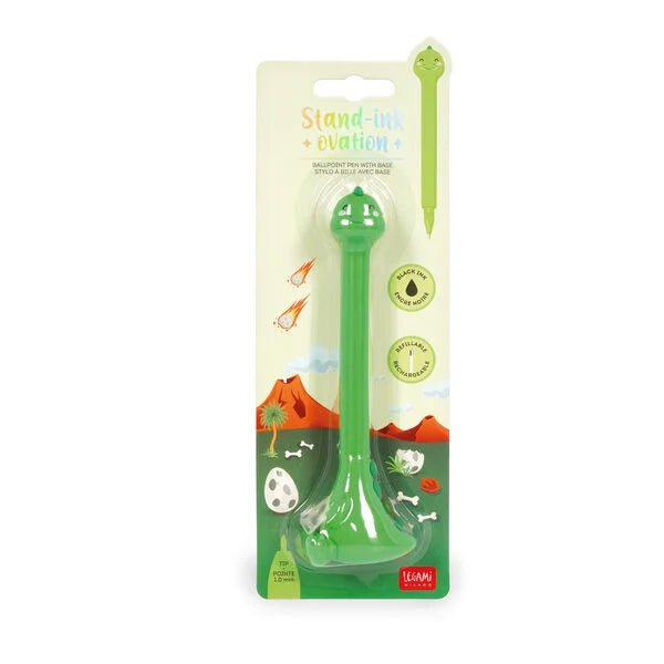 Legami Stand-Ink Ovation Penna Sfera Dino Con Base