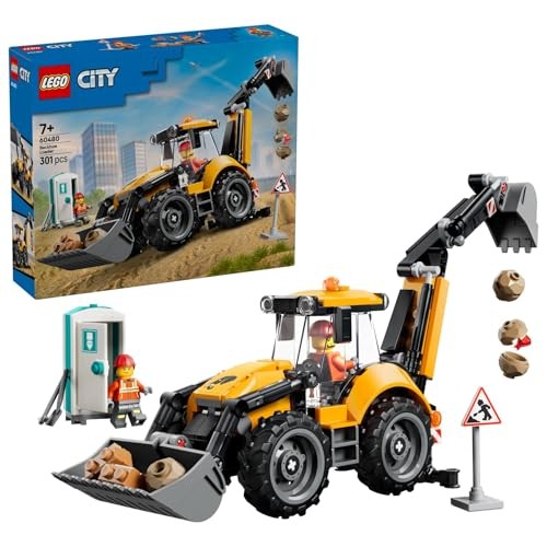 LEGO City 60480 Escavatore Caricatore Giallo
